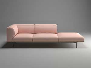 PLATEAU SOFA SYSTEM - Modular sectional fabric sofa with fire retardant padding _ BK Contract